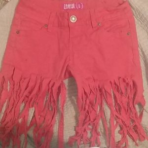 Tassel shorts